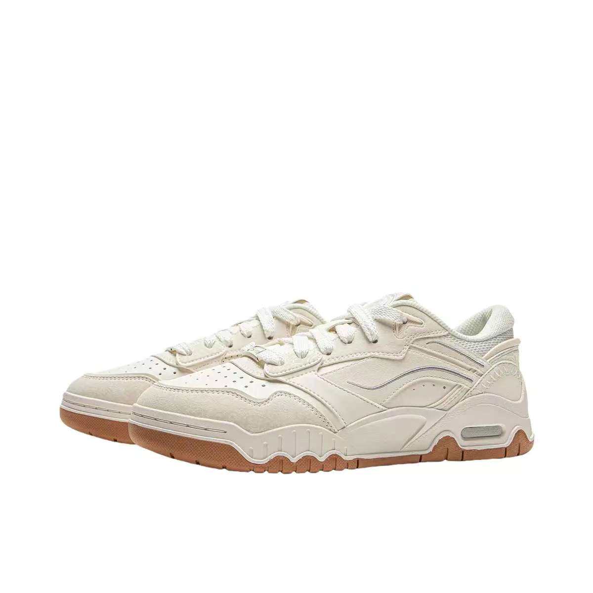 李宁月白3 | 板鞋男女秋冬新款百搭休闲舒适潮流小白鞋运动鞋