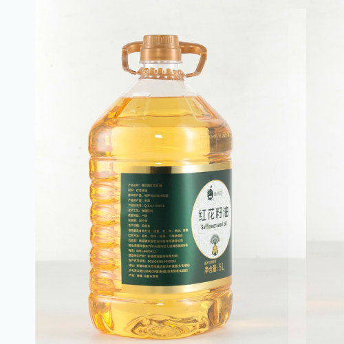 新疆直发 红花籽油 5L 确珍园炒菜凉拌家用食用植物油炖菜 - 图1