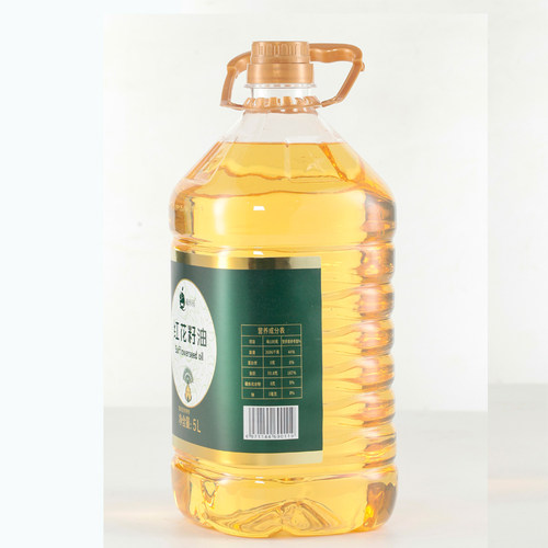 新疆直发 红花籽油 5L 确珍园炒菜凉拌家用食用植物油炖菜 - 图3