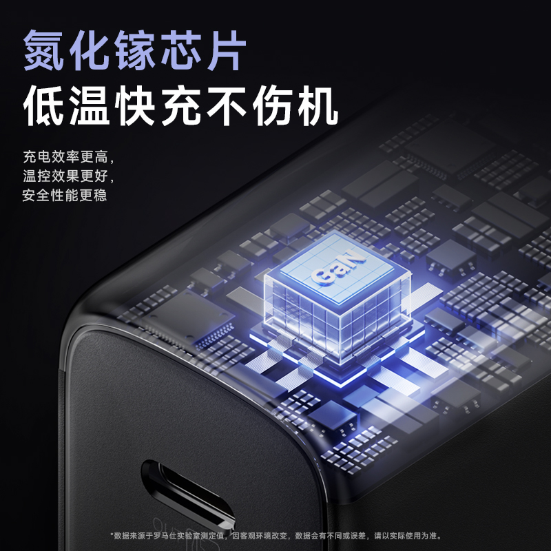 罗马仕双C口45W氮化镓充电器适用iPhone15苹果快充14plus13手机Promax插头数据线usbc充电线套装充电头一套-图2