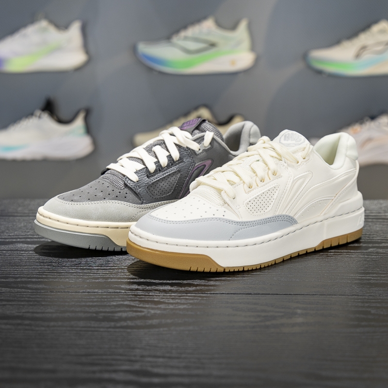 李宁反伍BADFIVE新秀篮球文化鞋男女同款2025冬季新款板鞋ABCV031 - 图3