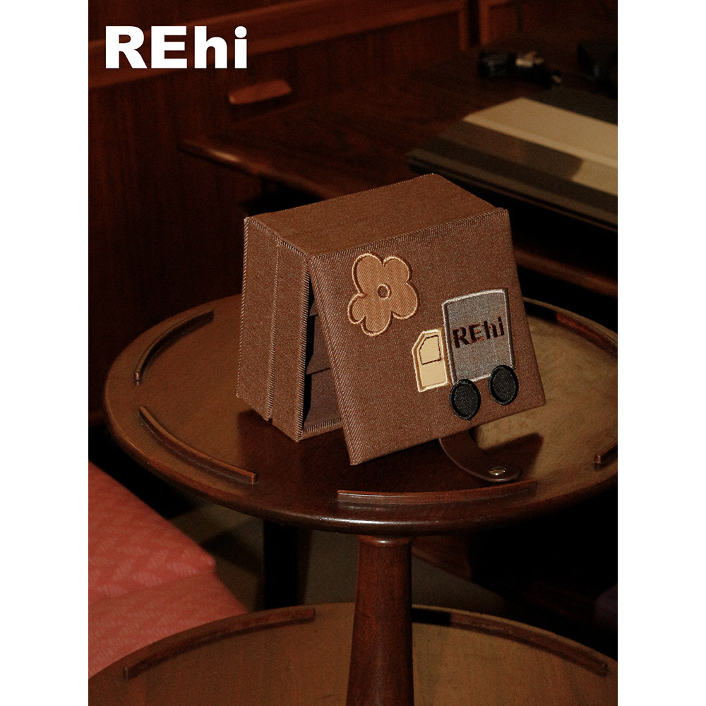 REhi 郊游散步首饰盒 双层多功能首饰盒耳环项链收纳便携收纳盒,淘宝优惠券,粉丝福利购,淘宝优惠卷