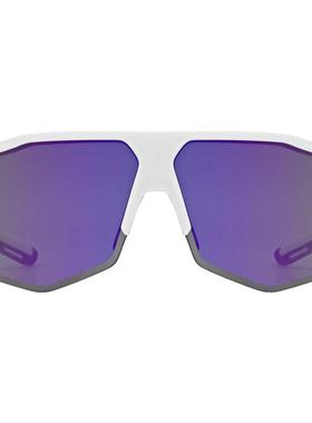 代购UVEX优维斯男女滑雪镜防紫外线抗冲击防雾透气白色哑光紫色