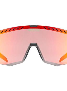 代购UVEX优维斯男女运动眼镜防雾抗紫外线防水高对比度视野黑色