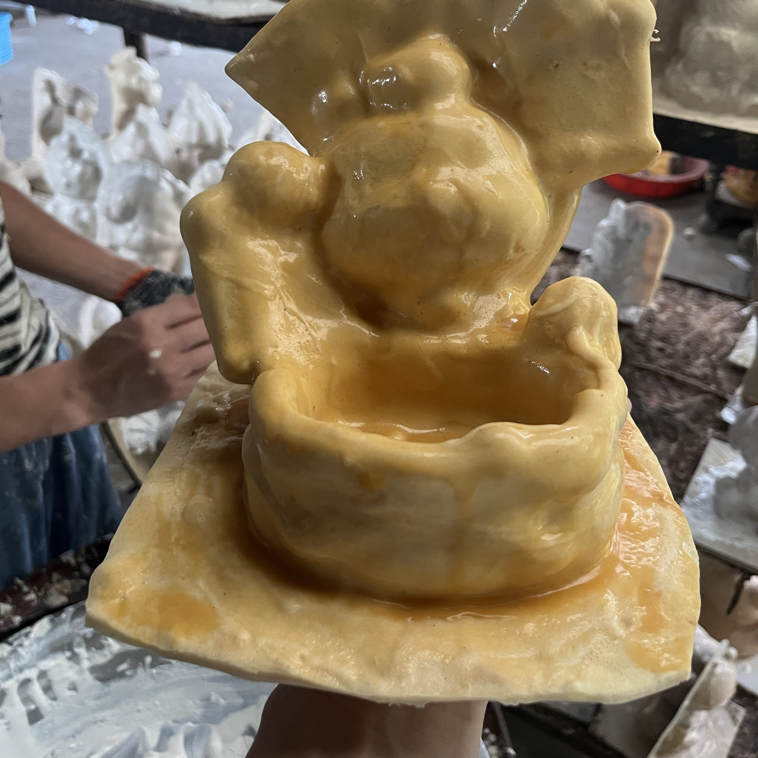 乳胶模具新款 西游记沙僧  白模填色石膏娃娃DIY手工制作模具,淘宝优惠券,粉丝福利购,淘宝优惠卷