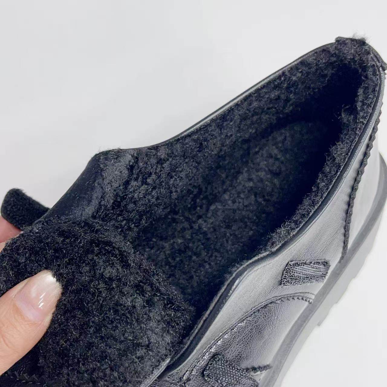 复古加绒勃肯鞋女松糕厚底增高双扣带一脚蹬保暖乐福鞋,淘宝优惠券,粉丝福利购,淘宝优惠卷