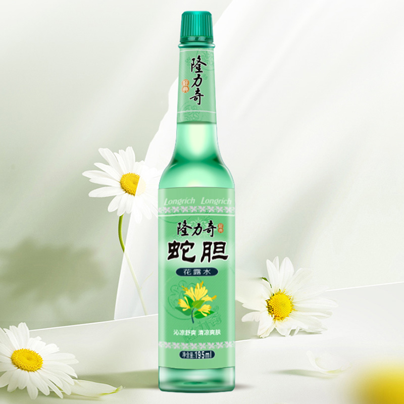 隆力奇蛇胆花露水持久清新空气清香型经典国货老牌子玻璃瓶大瓶装 - 图3