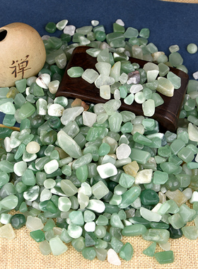 天然五色石水晶碎石五行石水晶石