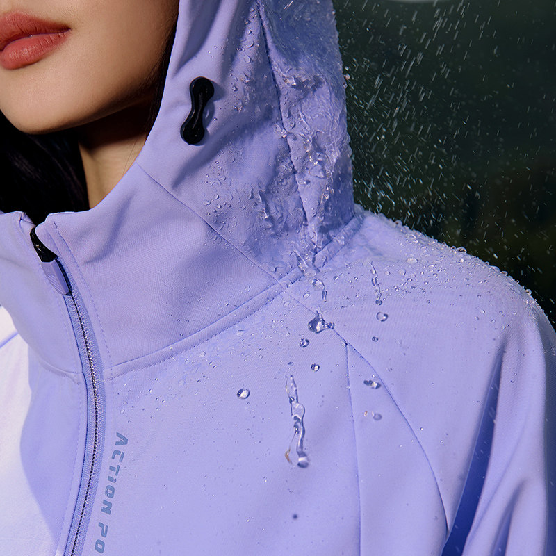 361度运动外套女装2024冬季新款雨屏防风保暖加绒风衣连帽女风衣,淘宝优惠券,粉丝福利购,淘宝优惠卷
