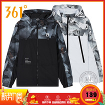 361 Degrees Mens Jacket 2020 Spring New Fashion Sportswear Casual Lianhood Single Jacket 361 Tide Man Jacket