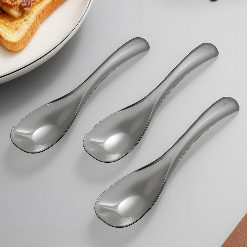 一次性勺子大号加厚加硬塑料汤勺外卖快餐冰粉甜品勺调羹饭勺商用,淘宝优惠券,粉丝福利购,淘宝优惠卷