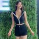 ເສື້ອກັນໜາວ shawl ເກົາຫຼີ ສີ Gangnam Beauty