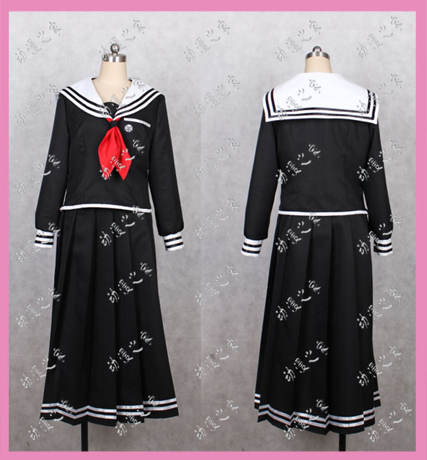 动漫之家cosplay服装  弹丸轮舞2  希望学院 高校生腐川冬子 新品 - 图2