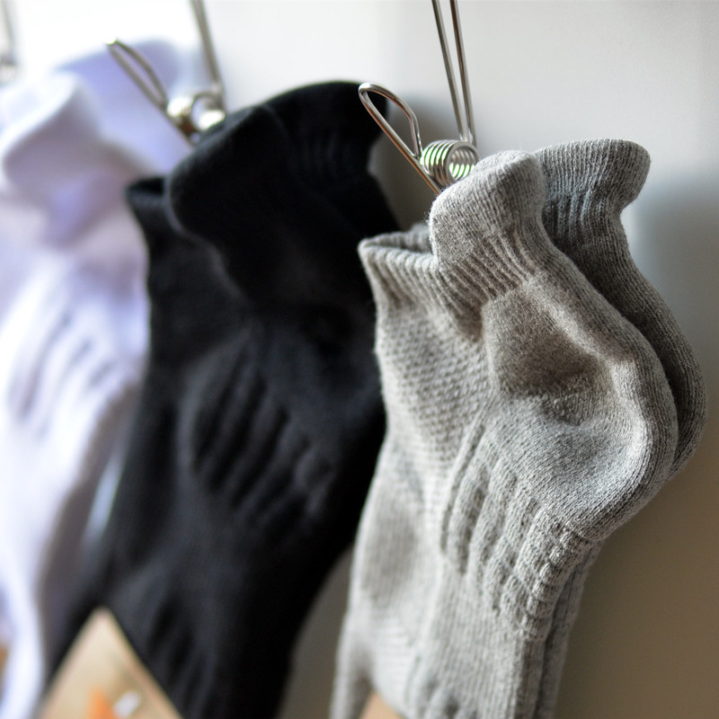 袜神出品超厚实毛巾底运动船袜子纯棉毛圈吸汗防滑瑜伽男女跑步袜,淘宝优惠券,粉丝福利购,淘宝优惠卷