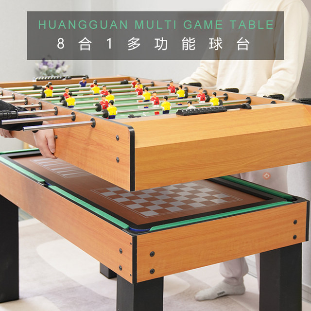 Crown table football table folding children's table ball table household multi -function desktop ice hockey table tennis double battle