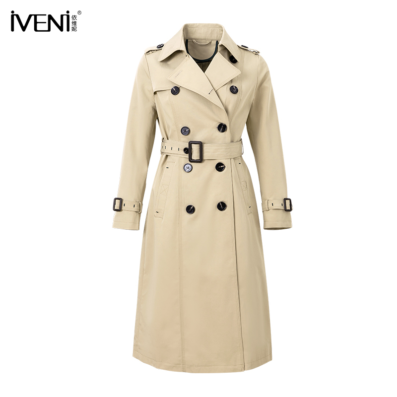 IVENI/依维妮2023秋季新品中长款