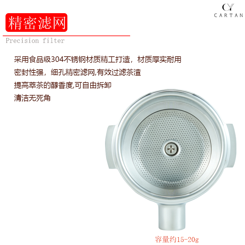 咖啡机萃茶手柄 E61冲煮头通用58MM不锈钢实木手柄 咖啡萃茶把手 - 图2