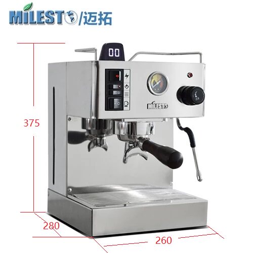 MILESTO/迈拓 EM-18优雅三代加强版家用商用意式半自动咖啡机 - 图2