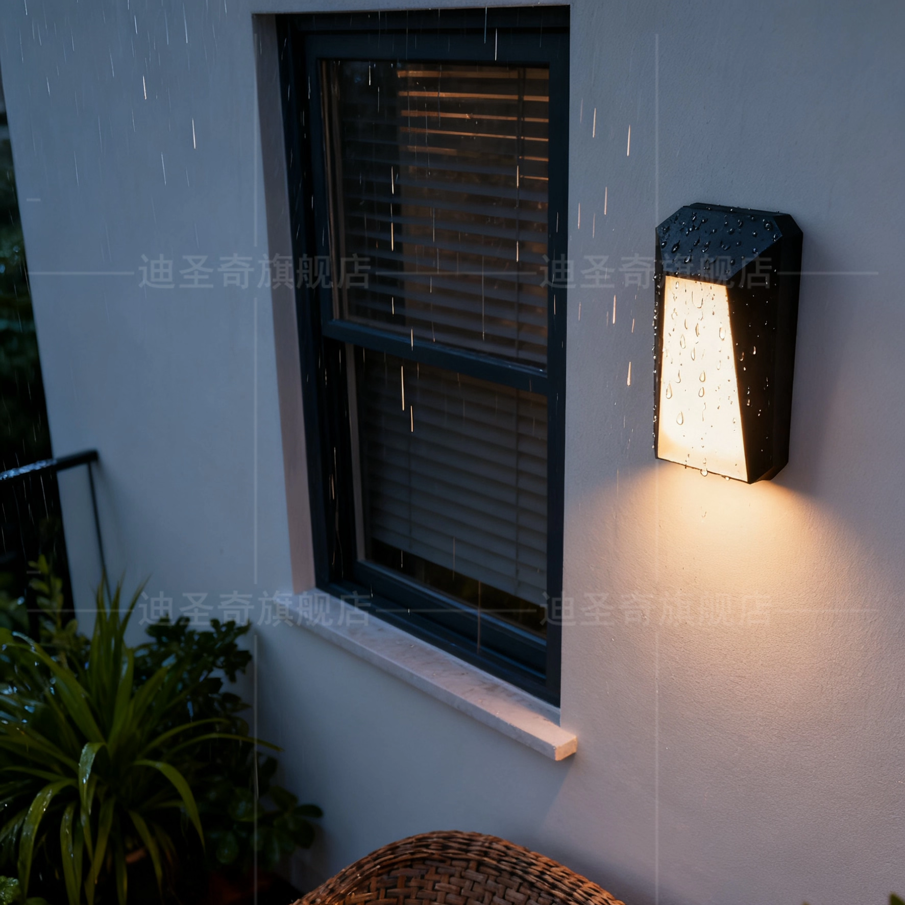 超薄户外壁灯防水庭院灯别墅大门两侧灯现代简约外墙灯花园墙壁灯,淘宝优惠券,粉丝福利购,淘宝优惠卷