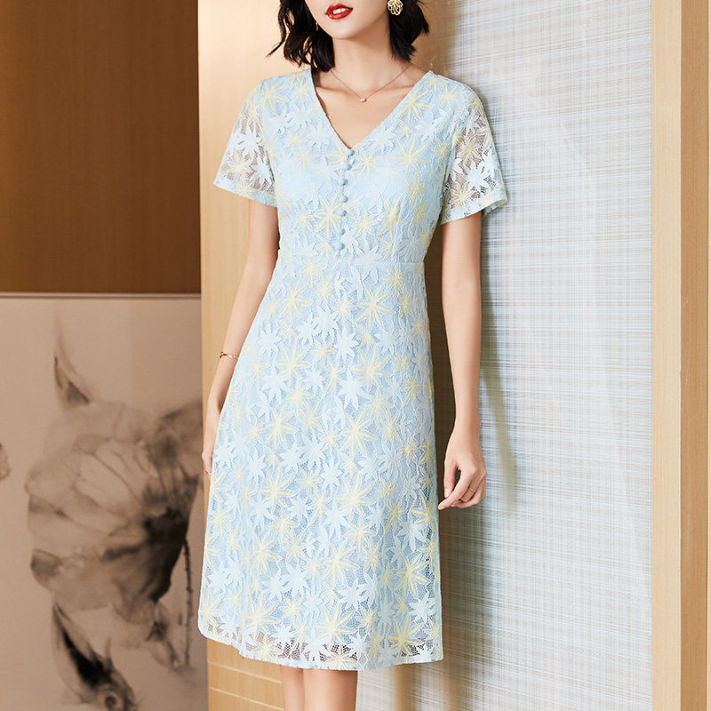 伊自尚大码女装2020年胖mm仙女裙 伊自尚服饰大码女装