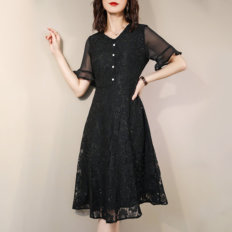 伊自尚胖妹妹夏装大码女装连衣裙子 伊自尚服饰大码女装