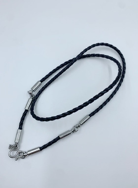 泰国不锈钢皮绳 一挂三挂项链