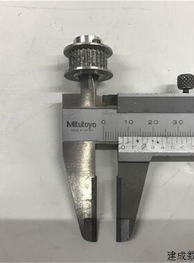 议价铝合金同步带轮 同步轮 外径15.5mm 带宽7mm 齿距1 总15 孔