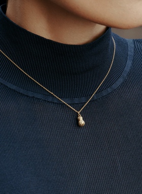 Fellala/翡拉拉「国韵」原创好事花生项链锁骨链女生日礼物送女友