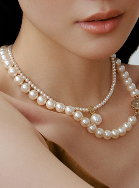 Fellala翡拉拉珍珠项链轻奢小众