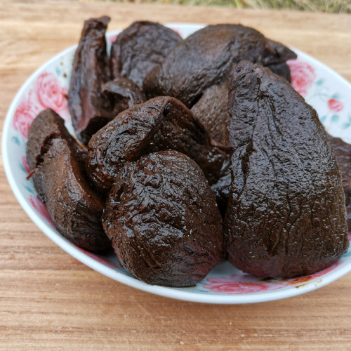 陈桥地锅老咸菜烀熟腊疙瘩黑芥菜软烂香糯临沂特产168g小袋开胃菜 - 图1
