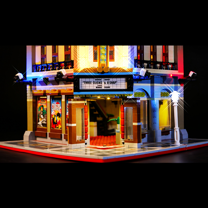 Lepin Lighting灯饰适用乐高10232电影院大剧院街景灯饰LED灯具-图1