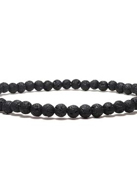 4mm small beads bracelet men and women natural tiger eye