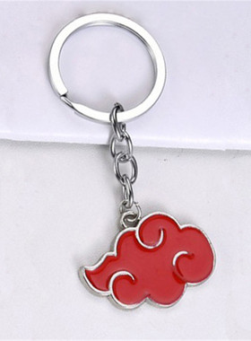 1Pcs Japanese Anime Cosplay Akatsuki Organization Red Cloud