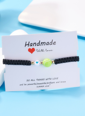 Fashion Woven Rope Tennis Soccer Basketball Bracelet for