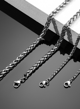 Cuban Chain Bracelets Stainless Steel Bracelet Keel Chain