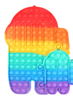 2022 New 20cm Super Big Size Push Bubble Toys Autism Needs