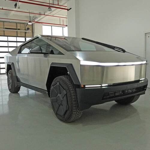 ZP适用于2024特斯拉赛博皮卡挡泥板Tesla Cyberbeast赛博旅行车aZ - 图1