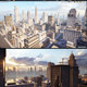 UE4 Unreal 5 retro New York City high-rise building cross-sea bridge CG game scene environment realistic