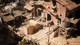 UE5 Unreal, film and television-level high-quality western Gobi town, dilapidated logging houses, rock walls and mud road scenes