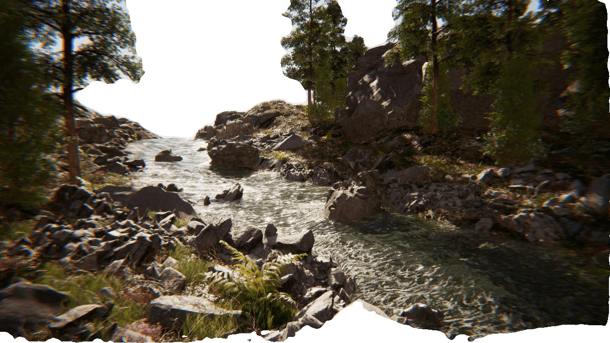 UE4虚幻5 最新版Riverology 4.26-5.3真实河流瀑布溪水样条线插件 - 图3