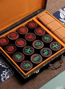 红木象棋花梨木国棋大号学生酸枝