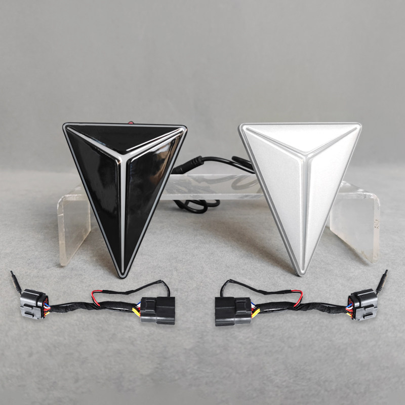 适用于深蓝S07/SL03/S05/L07发光标改装LED车标灯流光行车灯