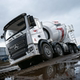 SY537 Sany Heavy Industry eight-wheel remote control mixer truck