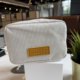 Export Japanese bag Ris Bear Three Rabbit Cartoon Corduroy Makeup Bag Decorative Storage Bag