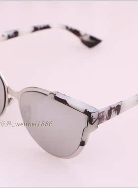 圆脸明星款韩国大框个性墨镜包邮