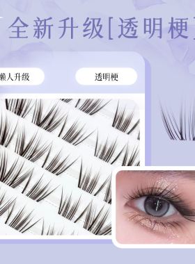 小纱蔓分段式狐系眼假睫毛