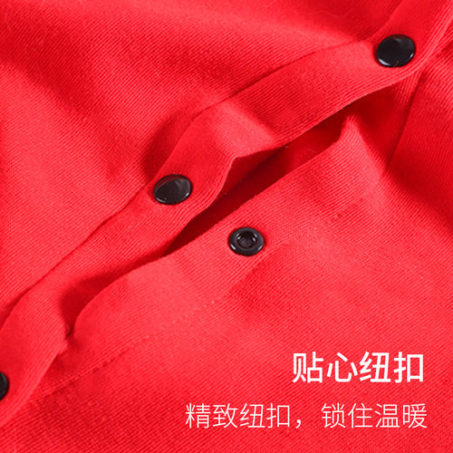 狗狗新年衣服秋冬装过年喜庆金毛拉布拉多边牧中型大型犬冬季卫衣 - 图1