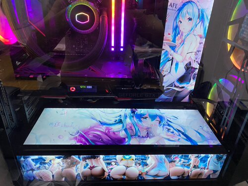 电脑机箱灯板 A21 GT501 601 701 灯板RGB 支持华硕ROG太阳神灯板 - 图0