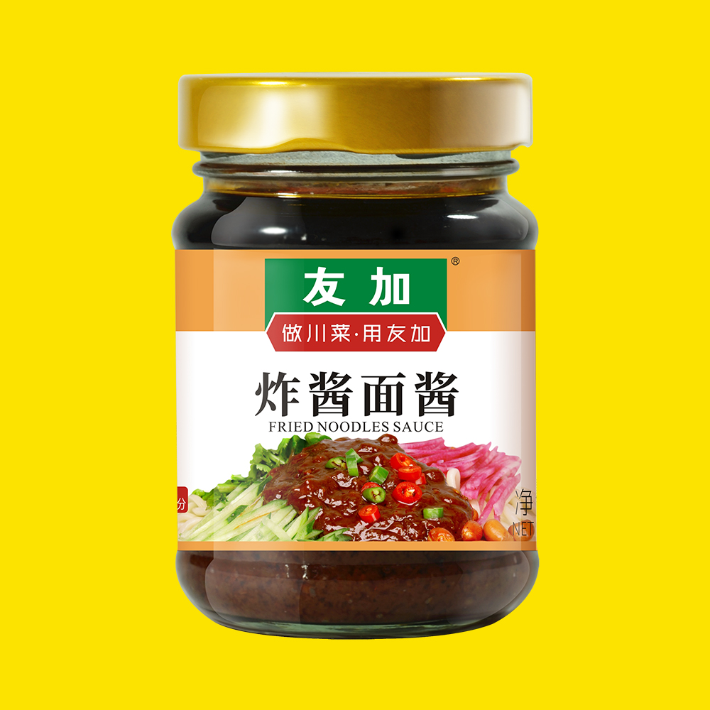 友加炸酱面240g方便面麻辣小面佐料 蘸料红油辣椒酱