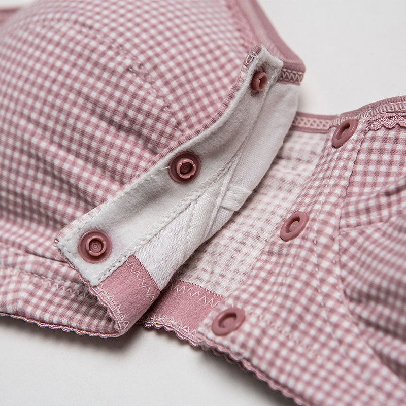 本命年属马妈妈前扣纯棉内衣女老人文胸中老年红色无钢圈胸罩聚拢,淘宝优惠券,粉丝福利购,淘宝优惠卷